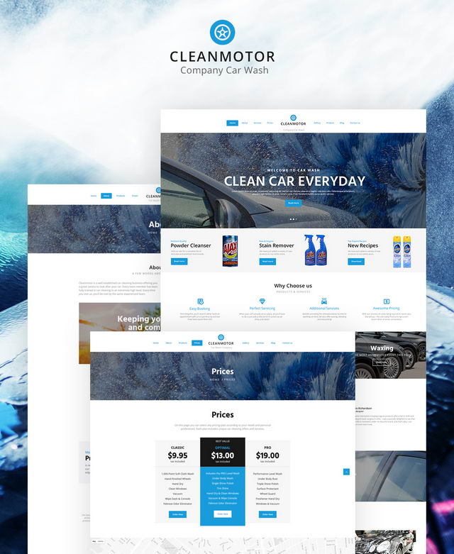 CleanMotor - Компания по автомойке